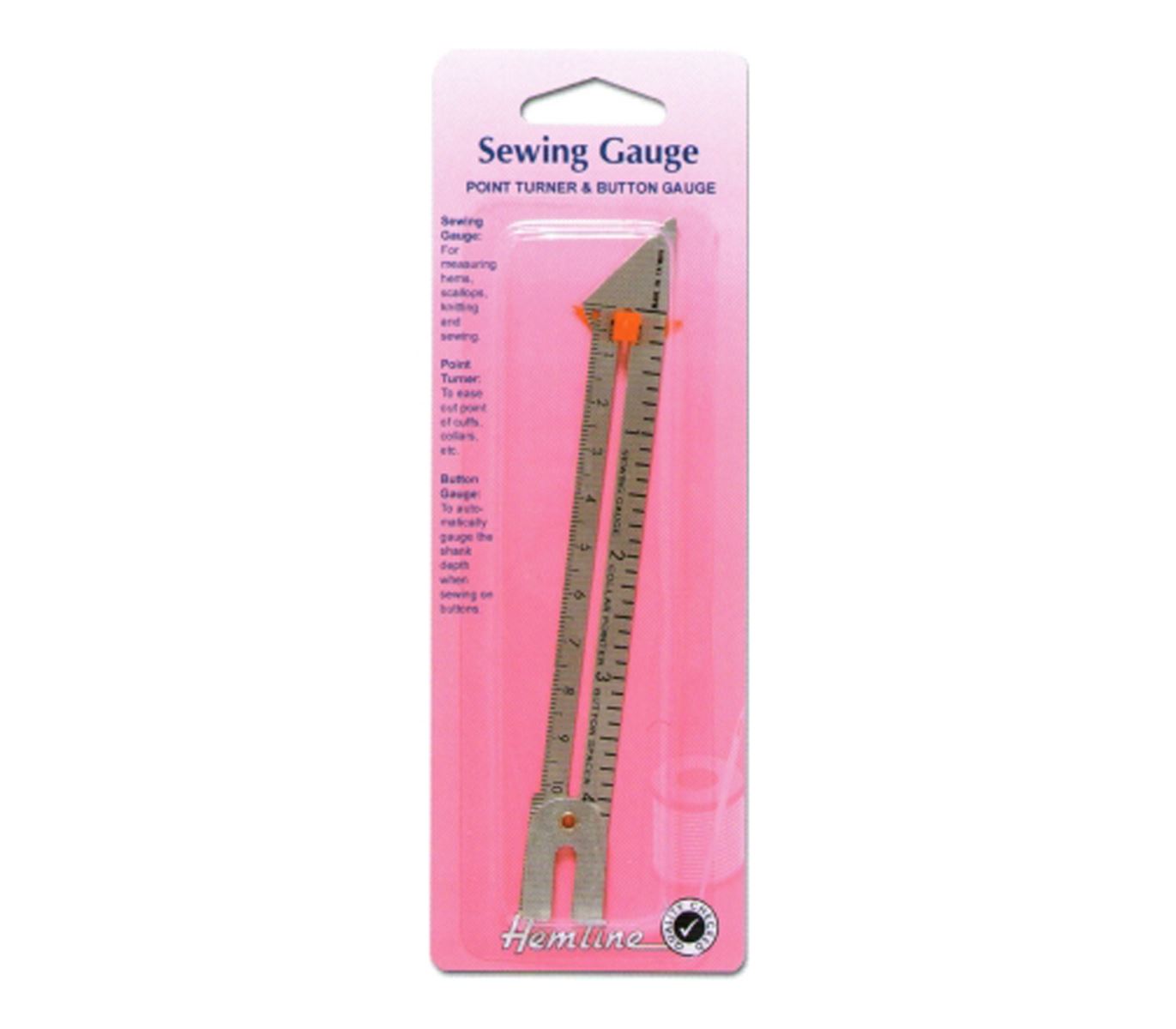 Sewing & Knitting Gauge by Hemline in Haberdashery, Sewing Tools & More Hobbysew My Creative Home